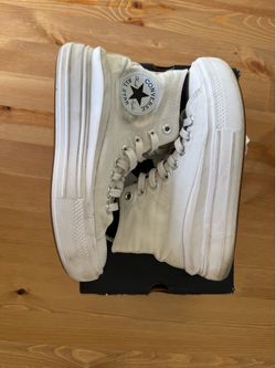 White Platform Converse | Size 6.5 Women