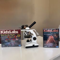 Microscope with 2 free gifts