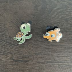Disney Squirt and Nemo Trading Pins
