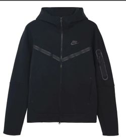 Nike Tech Fleece Full-Zip Jacket Black