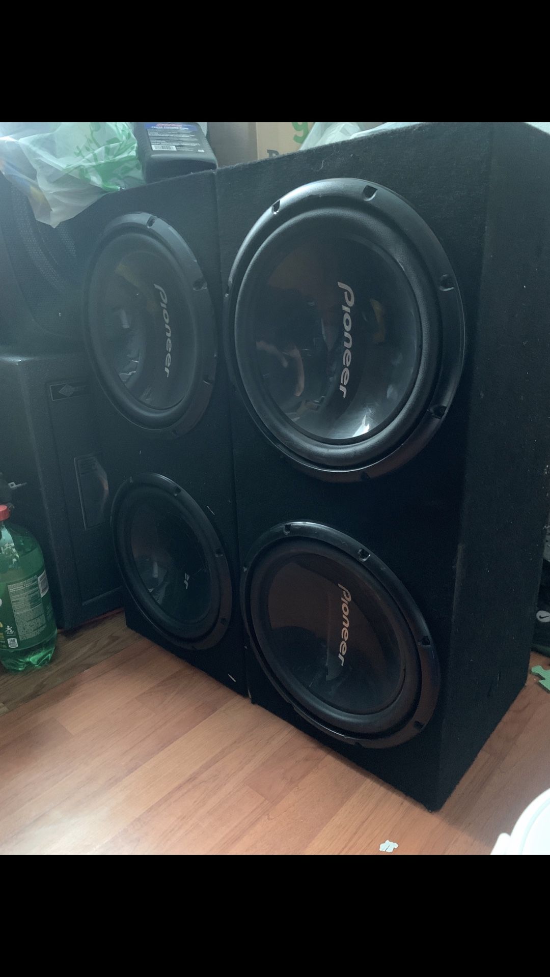 4 12 pioneer champion series subwoofers