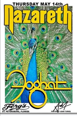 Foghat  Nazareth concert tics