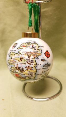 Irish christmas ornament