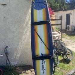 Bitchin Surfboard With Top Of Car Straps. FREE perfect Condition 