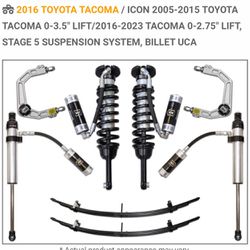 Icon Stage 5 Tacoma Lift Kit. 2016-2023