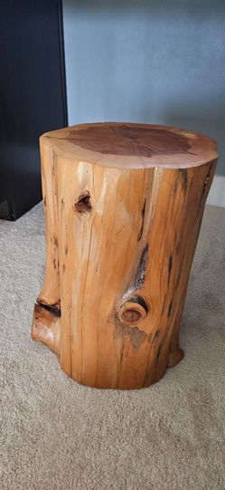 Decorative wooden stumps