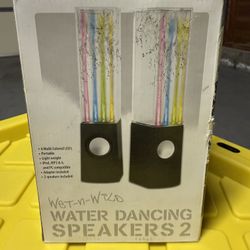 Set of Water Light Speakers