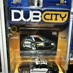 Jada, 2003 Dub City, Chevy Impala, SS Police Die Cast,1:64
