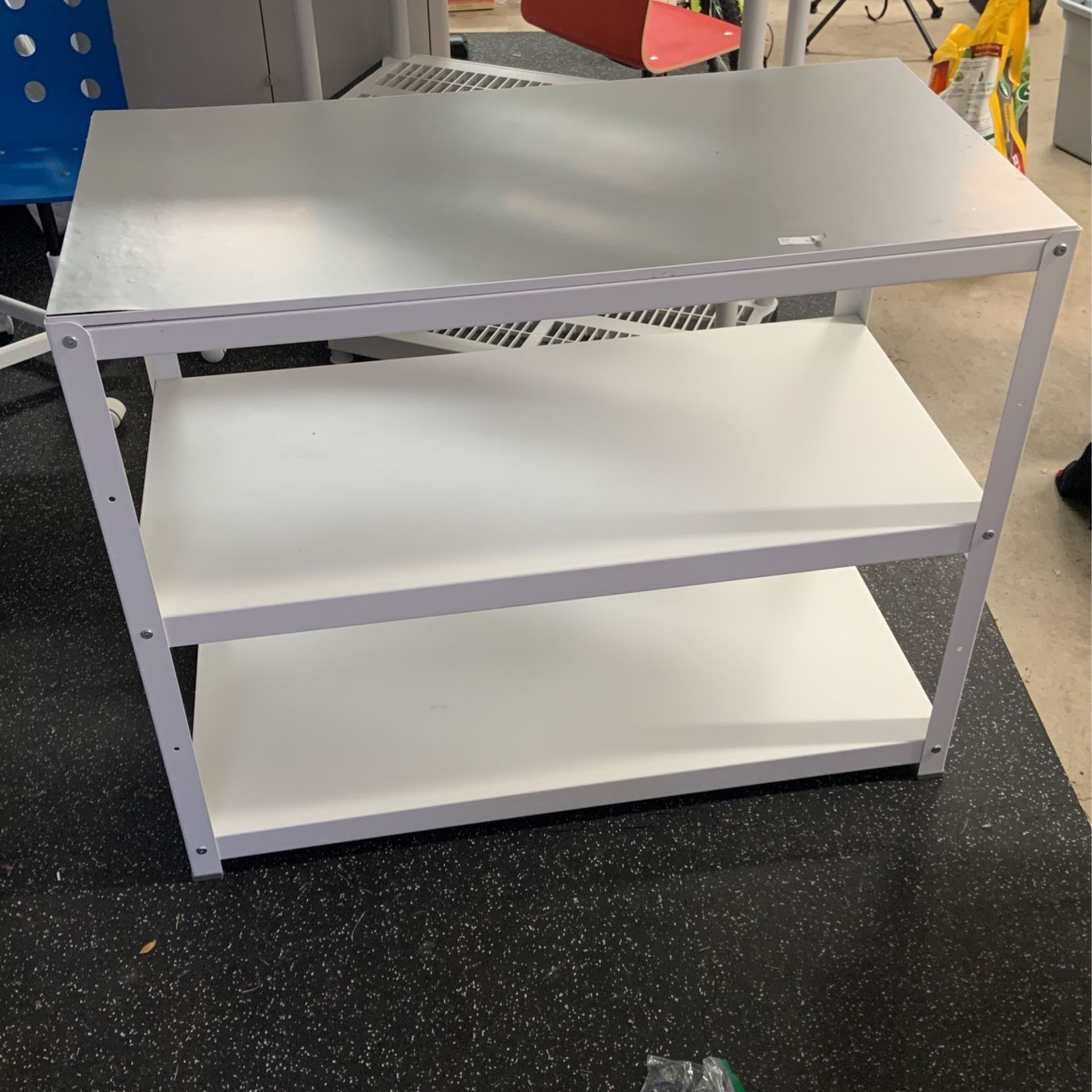 IKEA BROR 3 Shelf Metal Heavy Duty Shelving Unit