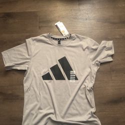 Grey Adidas shirt 