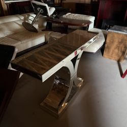 z gallery mirror console