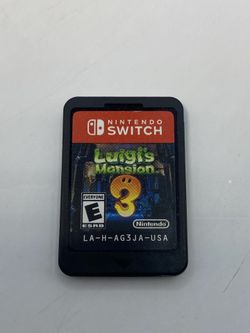 Luigi's Mansion 3 (Nintendo Switch) Authentic Cartridge Cart Only - Tested