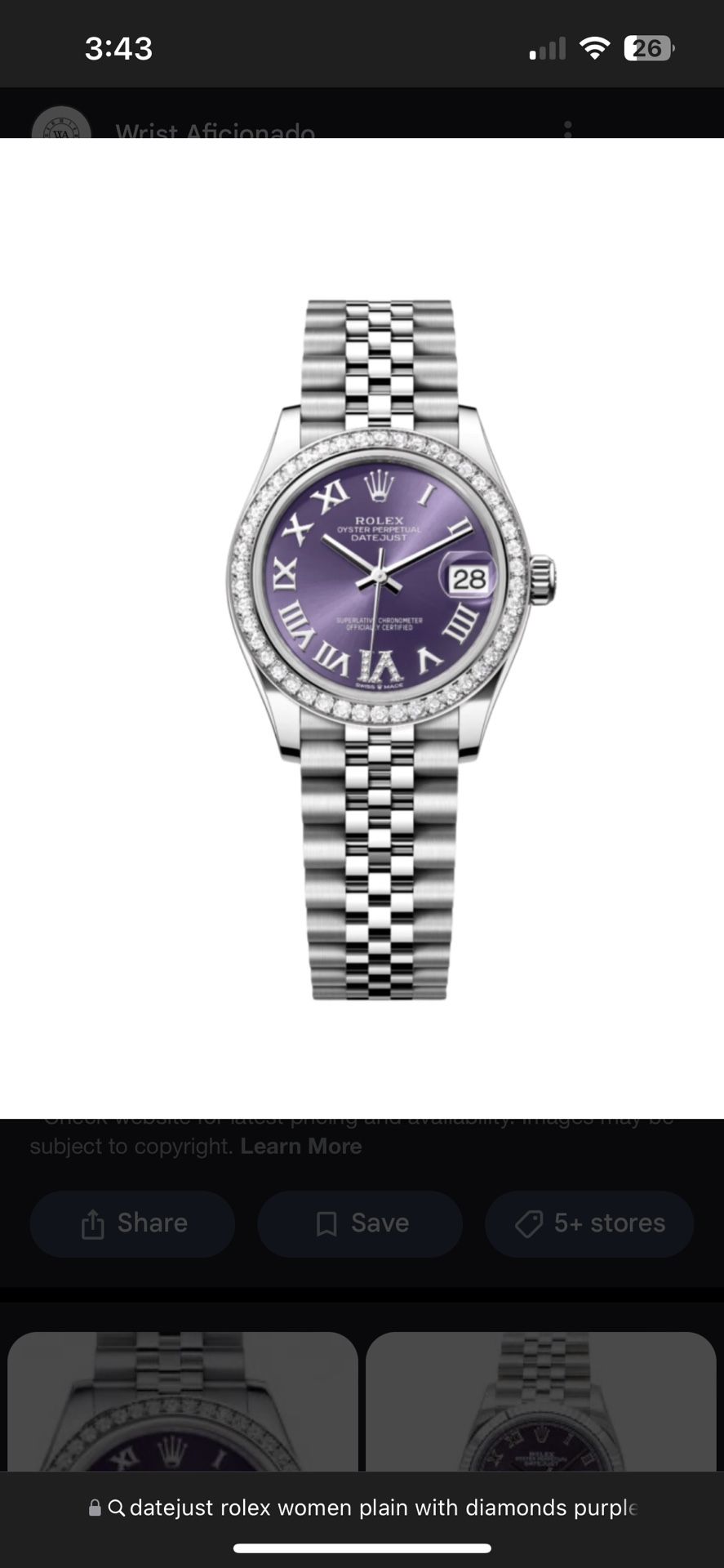 Date Just Rollie