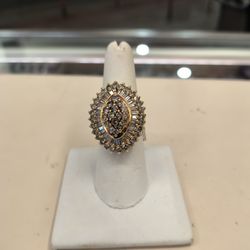 14k Gold Diamond Rings 12.3 Grams Size 7/ 12 Layaway Available 10% Dwon If You Interested Please Make Sure You Ask For Maribel Thank You 