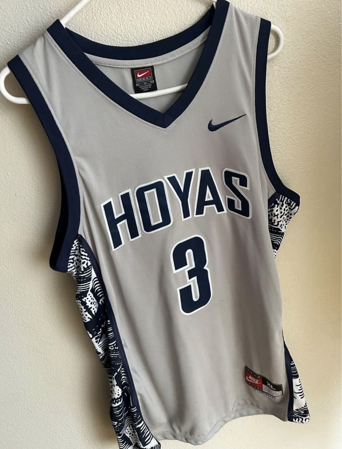Allen iverson George Town jersey