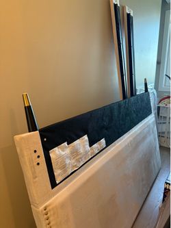 King size bed frame with all hardware