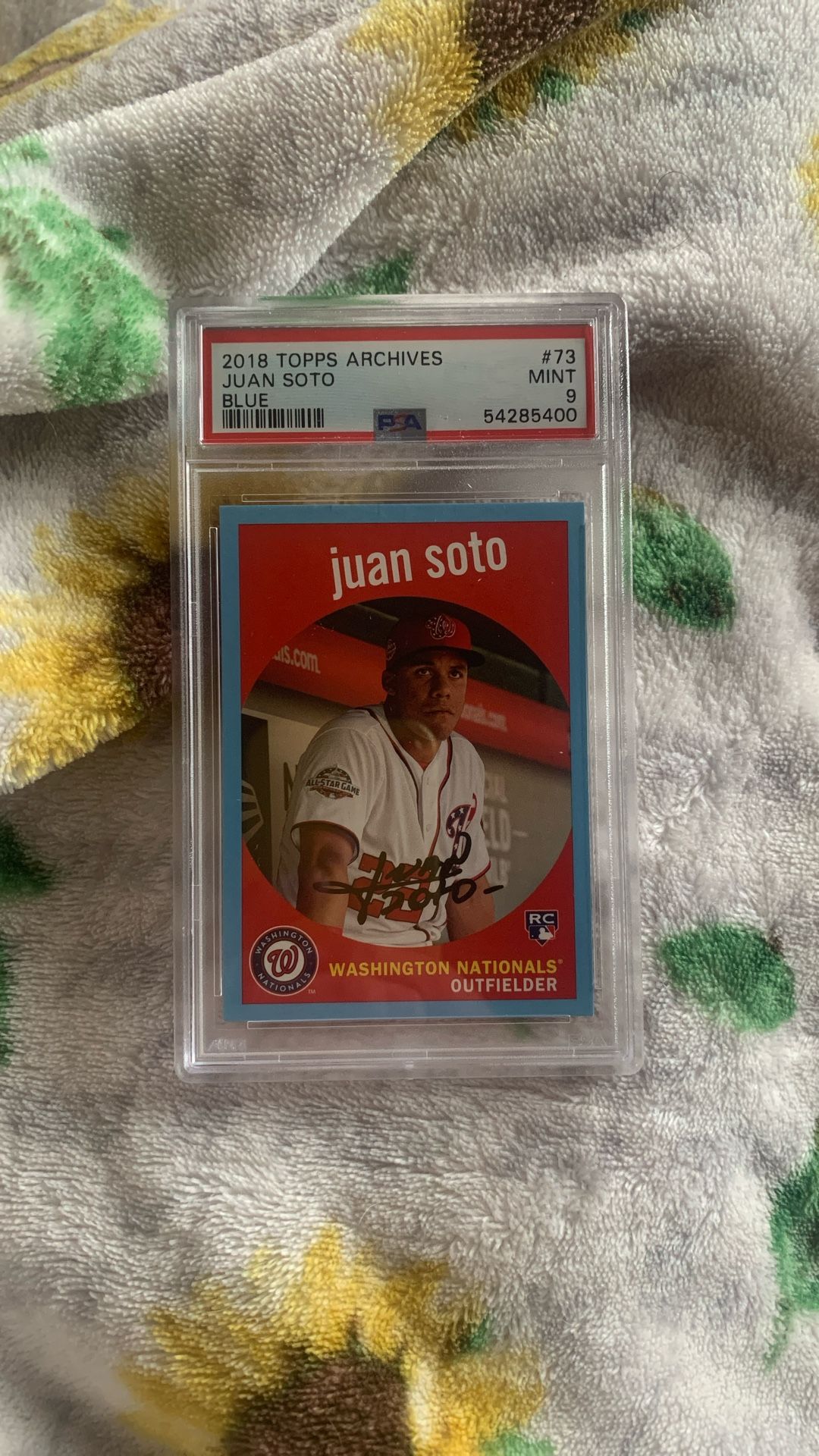 Juan Soto MLB Rookie Trading Card
