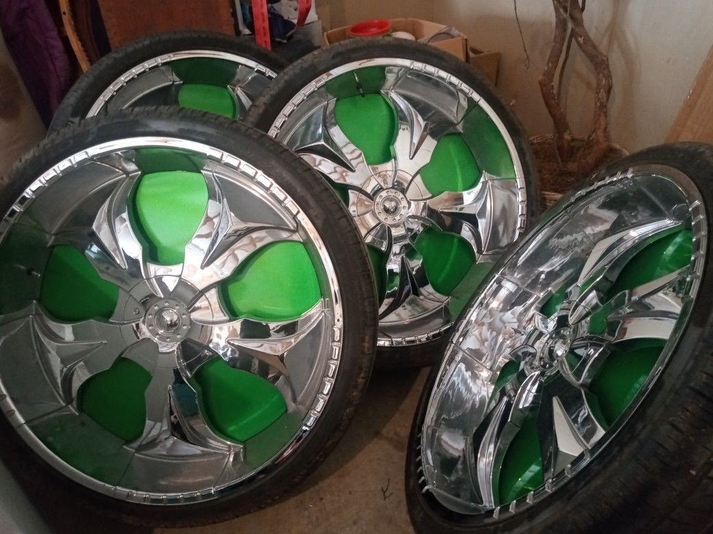 30 inch Starr wheels