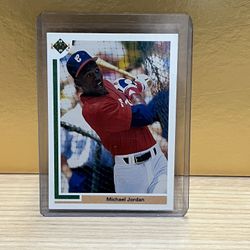 Michael Jordan Rookie Baseball Card (1991 Upper Deck SP1) 🔥🔥 Sharp Card!! 