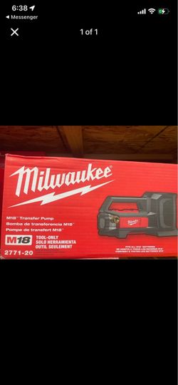 Milwaukee M18 Transfer Pump 2771-20