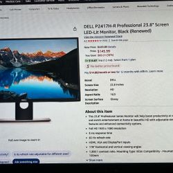 Dell P2417H 24 in