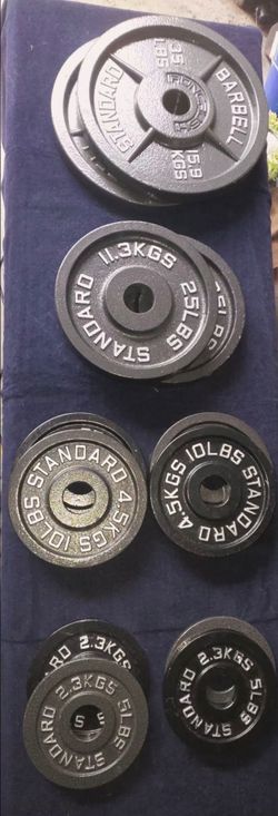 New Weight Plates Only -  Olympic Standard