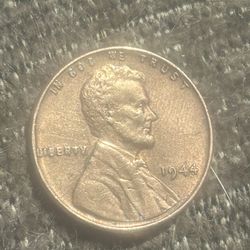 1944 No Mint Mark Wheat Penny 