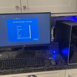 Dell Inspiron 3847 Computer, LG 27” Monitor & Extras