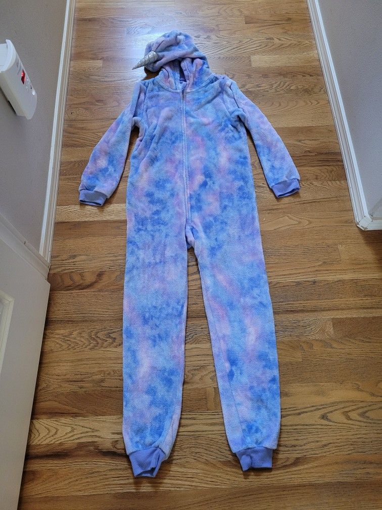 Children's Place Unicorn/Narwhal Onesis or Pajama- Youth Size 10-12y