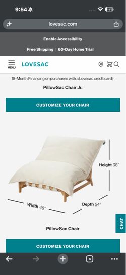 Lovesac chair