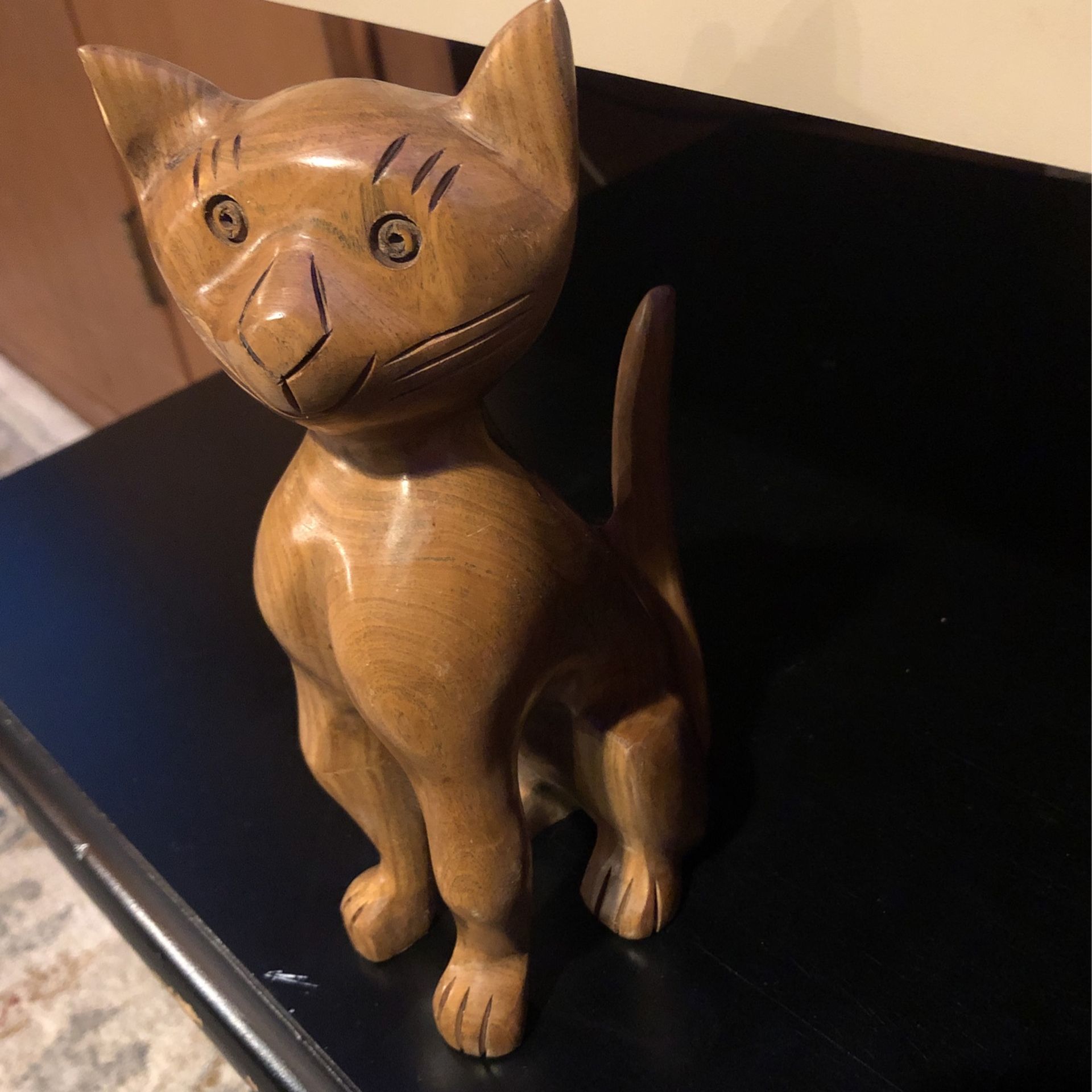 Wooden Cat 5lbs