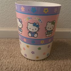 Hello Kitty Trash Can