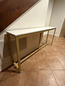 Console Couch Breakfast Table