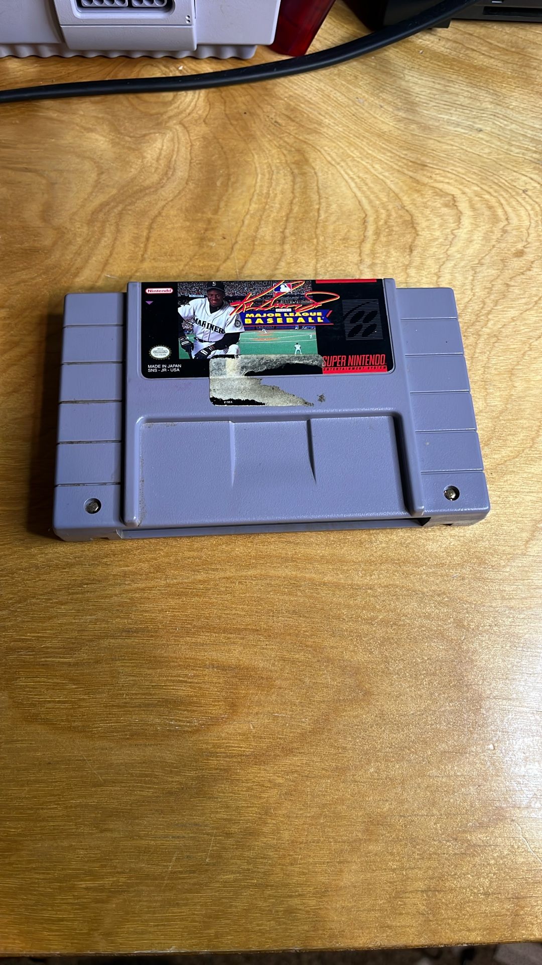 Super Nintendo / SNES - Ken Griffey Jr Major League Baseball