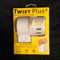 OneAdaptr Twist Plus World Travel Adapter 