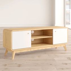 Media Console TV Stand with storage