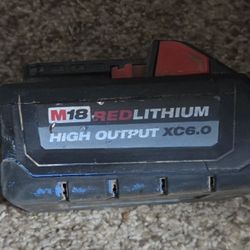 Milwaukee 6 AH Battery