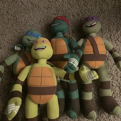 TMNT Plush Stuffed Animals 