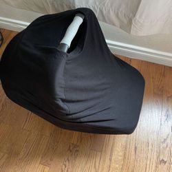 Black Car seat/ Nursing Cover (like New)