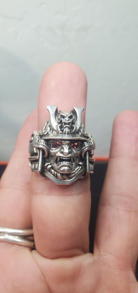 Night Rider . 925 Sterling Silver Ring