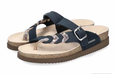 Mephisto Heleonore Sandal Navy Sandalbuck Mistic Sz. 38