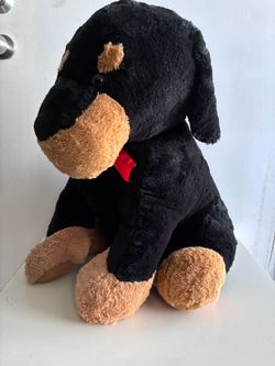 Dan Dee Rottweiler plush dog ( (Perrito de peluche)