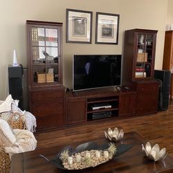 TV Center TV Stand Book Case Cabinet 