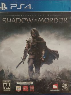 Middle Earth Shadow Of Mordor For The PS4