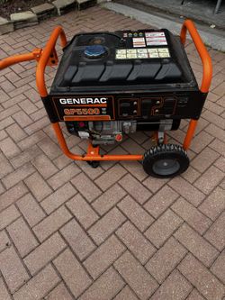 Generac GP5500 Generator 5500W — Low Hours, Emergencies Only
