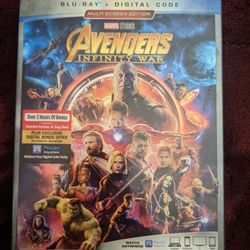 Avengers Infinity War Blu-ray
