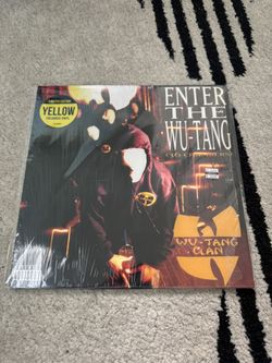 Wu Tang Clan - Enter The Wu Tang Clan 36 Chambers- SIGNED RECORD
