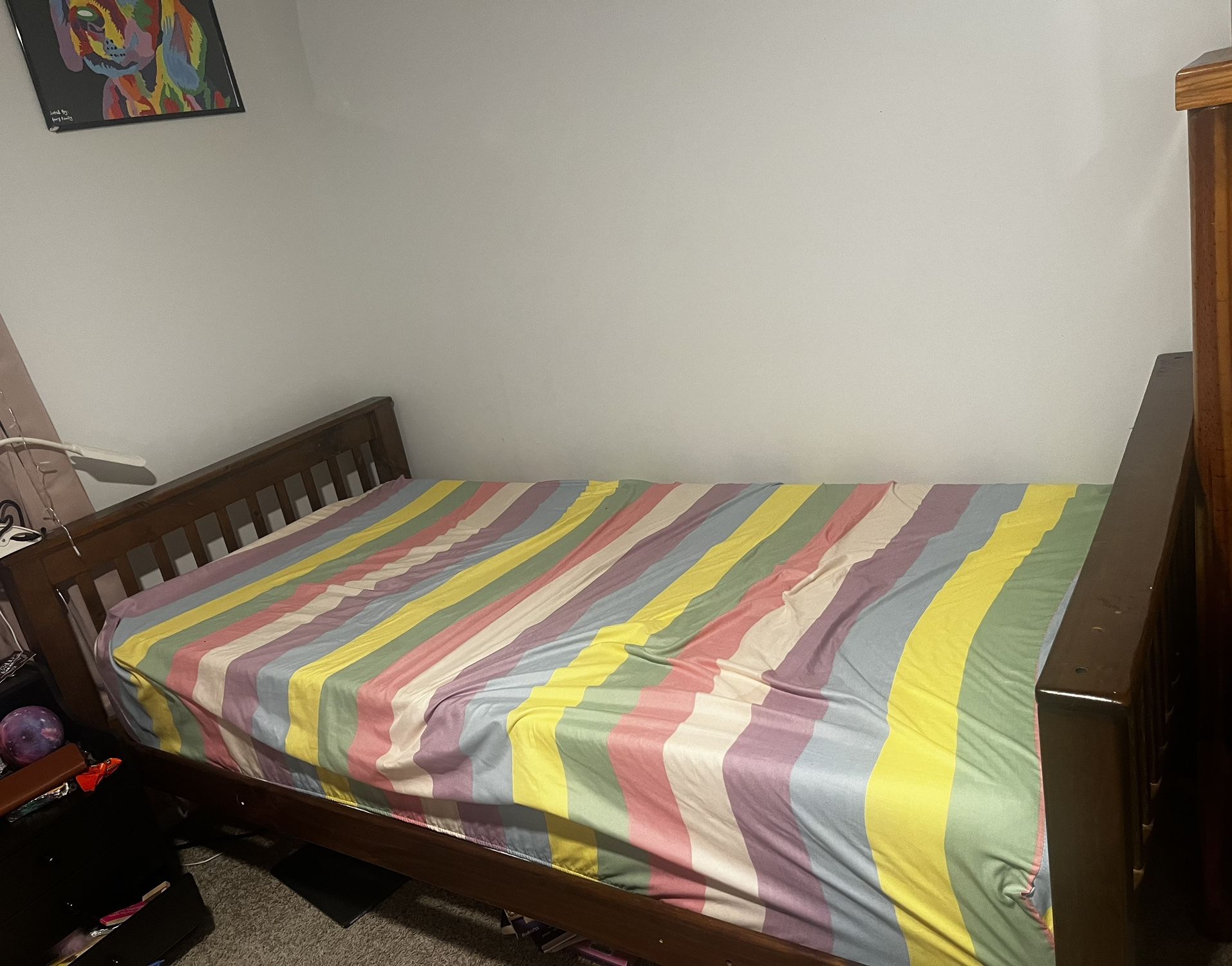 Wooden Bed Frame Twin Size
