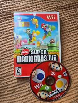 New Super Mario Bros wii for Nintendo wii