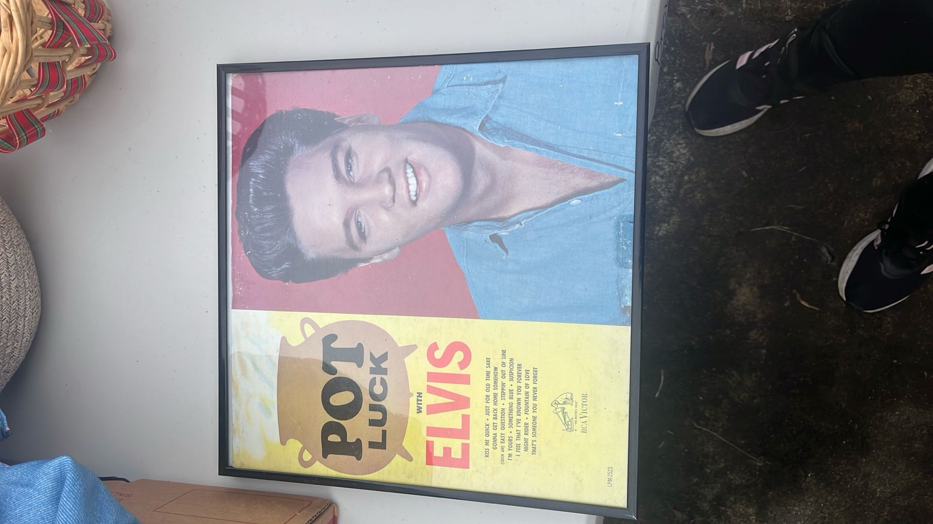 Elvis potluck vinyl